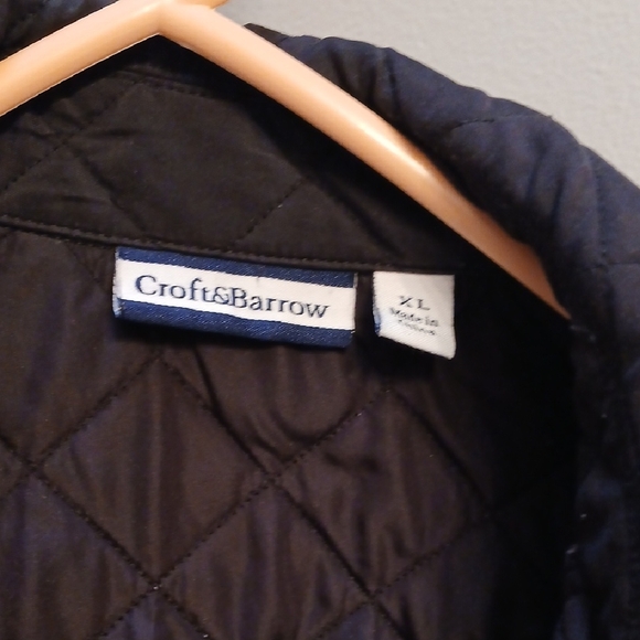 Croft & Barrow Quilted Black Jacket - Picture 4 of 9